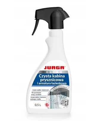 JURGA CLEAN CZYSTA KABINA PRYSZNICOWA 0,5L – Spray do mycia kabin, szyb i…
