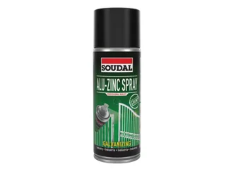 SOUDAL ALU ZINC SPRAY SHINY 400 ml