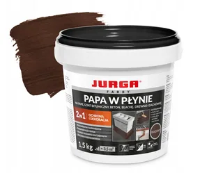 Papa w płynie 1,5kg Jurga Brąz