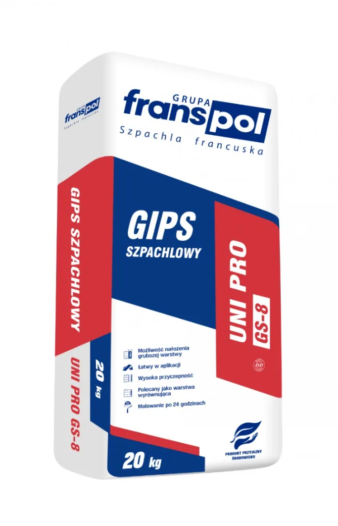 Gips Szpachlowy GS-8 20kg