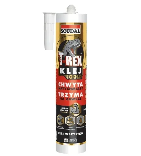 Soudal T-Rex 290ml hybrydowy klej montażowy