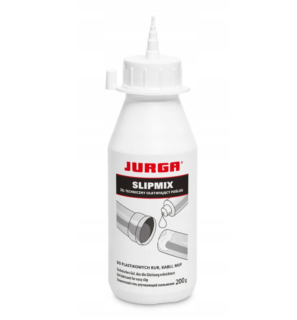 Żel techniczny ułatwiający poślizg rur środek poślizgowy Jurga Slipmix 200g