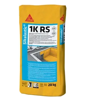 Sikalastic-1 K RS elastyczna zaprawa hydroizolacyjna.