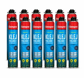 Klej do styropianu EPS XPS PUKLEBER-1 750 ml Pianoklej do ociepleń ETICS