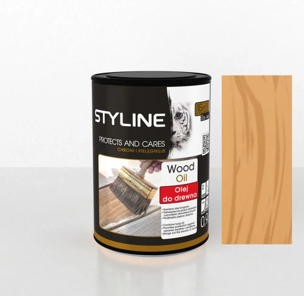 OLEJ DO DREWNA STYLINE JASNY DĄB 0,9L