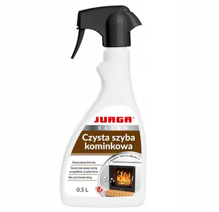 JURGA CLEAN CZYSTA SZYBA KOMINKOWA 0,5L – Skuteczny środek do szyb kominkowych