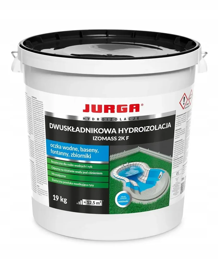 IZOMASS 2K F 19kg hydroizolacja dwuskładnikowa do basenów