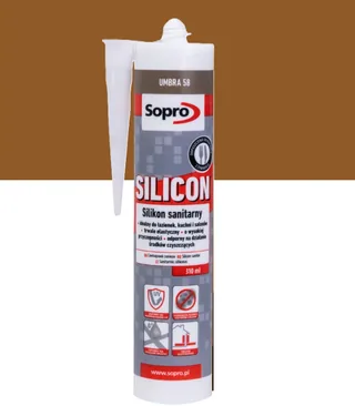 SOPRO Silikon sanitarny UMBRA 58 310ML